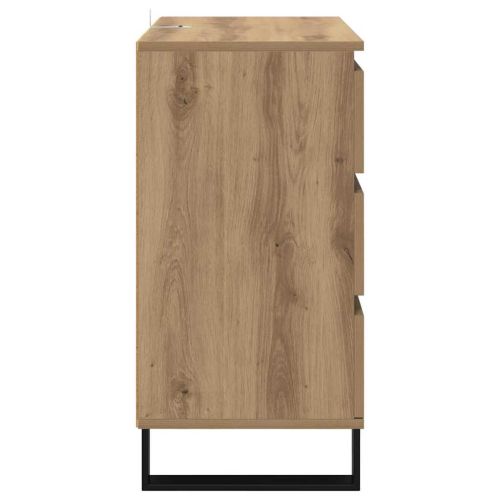 Служебен шкаф с чекмедже Дъб 60 x 35 x 70 cm Инженерно дърво