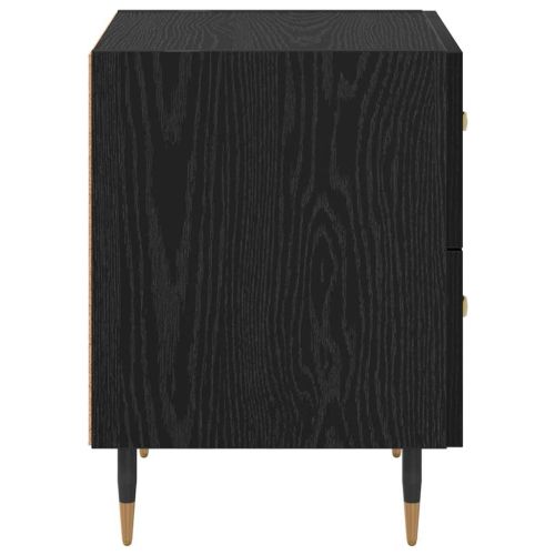 Нощен шкаф Черния дъб 40 x 35 x 47,5 см Инженерно дърво