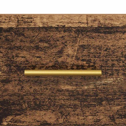 Нощно шкафче Кафяво 40 x 35 x 47,5 см Инженерно дърво