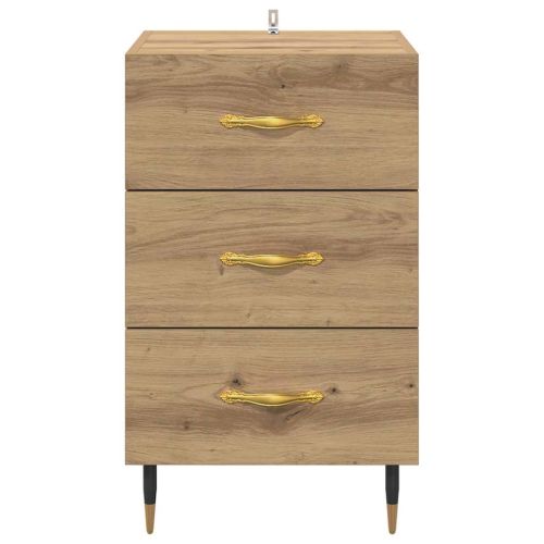 Нощен шкаф с чекмедже Дъб 40 x 40 x 66 см Инженерно дърво