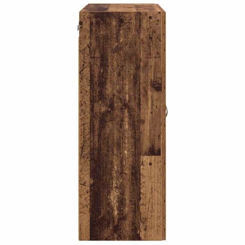 Стенен шкаф Старо дърво 69,5 x 34 x 90 см Инженерно дърво