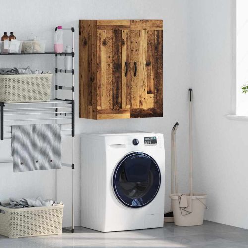 Стенен шкаф Старо дърво 69,5 x 34 x 90 см Инженерно дърво