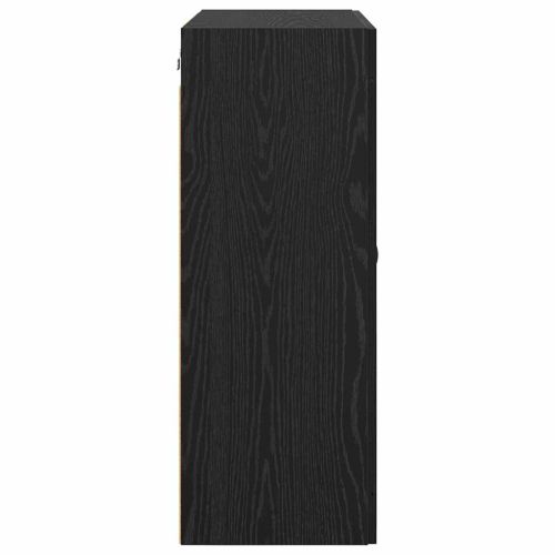 Стенен шкаф Черния дъб 69,5 x 34 x 90 см Инженерно дърво