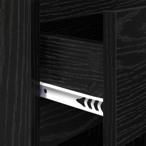 Нощен шкаф Черния дъб 40 x 35 x 50 см Инженерно дърво