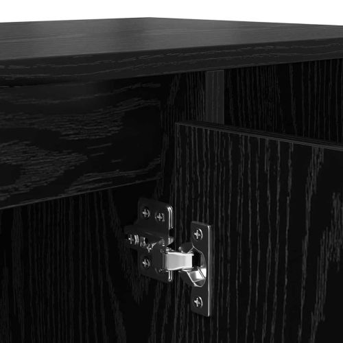 ТВ шкаф Черния дъб 100 x 35 x 55 см Инженерно дърво