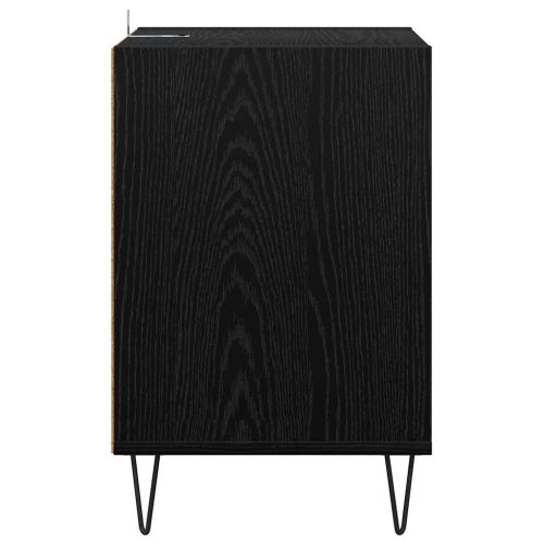 ТВ шкаф Черния дъб 100 x 35 x 55 см Инженерно дърво