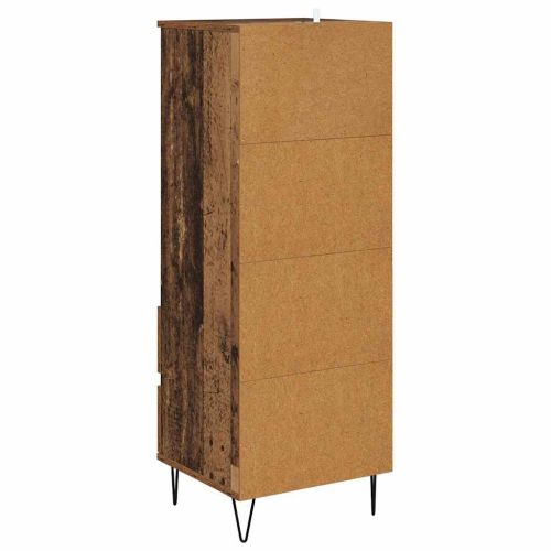 Висок шкаф Старо дърво 40 x 36 x 110 см Инженерно дърво