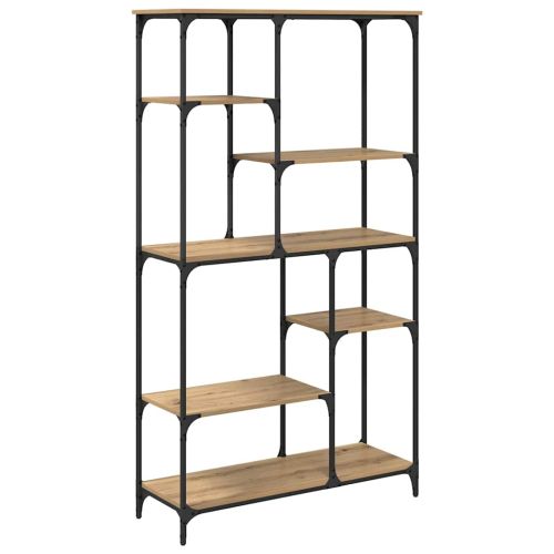 Рафт за книги Дъб 99 x 35,5 x 176 cm Инженерно дърво