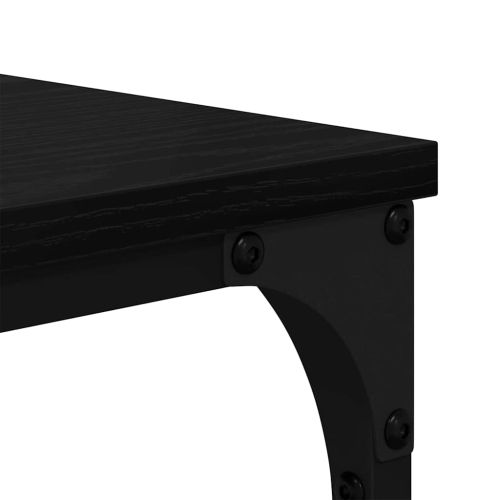 Библиотека Черен дъб 81 x 36 x 176 см Инженерно дърво