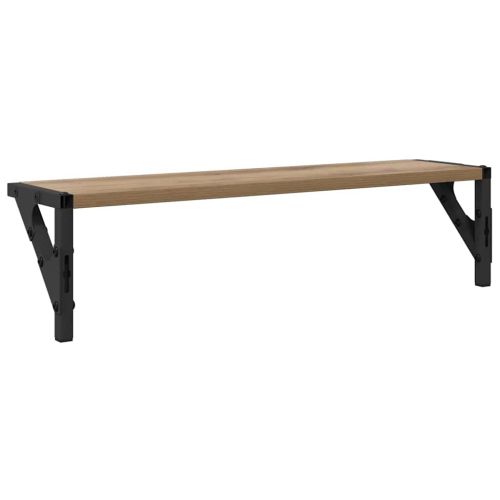 Стени за рафтове 2 pcs Дъб 60 x 15 x 15,5 cm Инженерно дърво