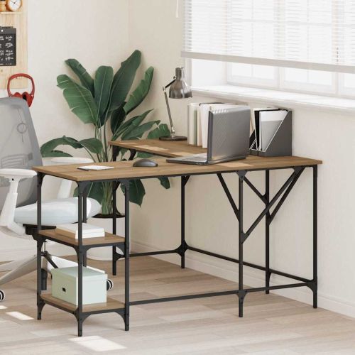 Бюро Дъб 139 x 139 x 75 см Инженерно дърво