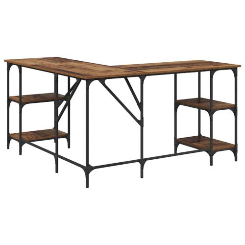 Бюро Старо дърво 139 x 139 x 75 см Инженерно дърво