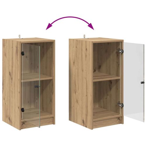 Служебен шкаф дъб артизан 35 x 37 x 76 см Инженерно дърво