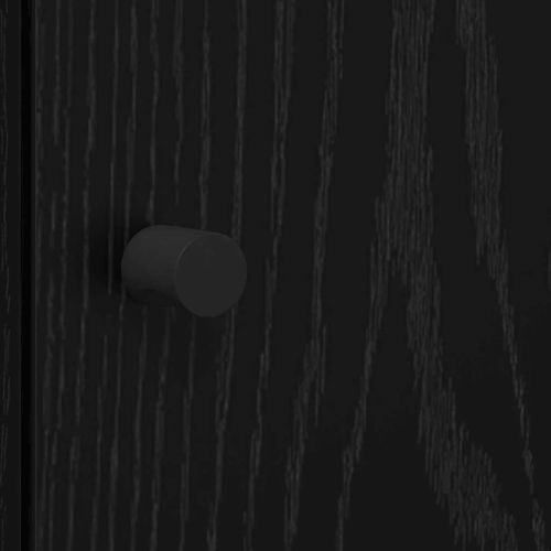 Висок шкаф Черния дъб 35 x 37 x 142 см Инженерно дърво