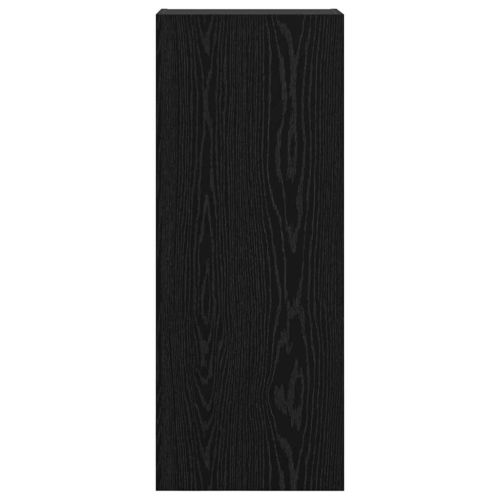 TV стенен шкаф Черния дъб 40,5 x 30 x 102 см Инженерно дърво