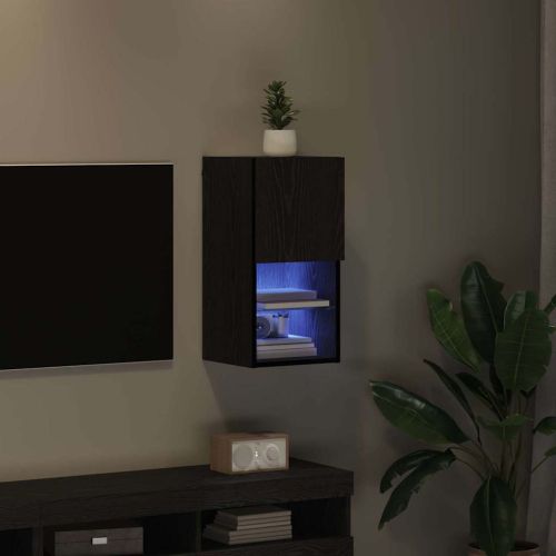 Стенен телевизионен шкаф Черния дъб 30,5 x 30 x 60 см