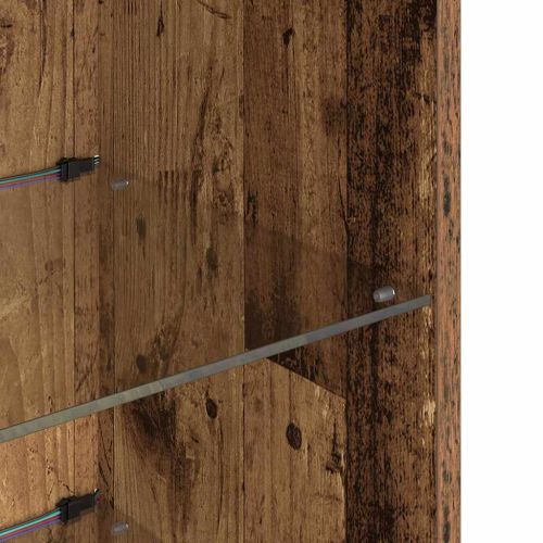 Стенни ТВ шкафове 2 pcs Старо дърво 30,5 x 30 x 90 см