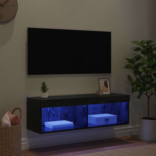 TV стенен шкаф Panama Черния дъб 100 x 30 x 30 cm