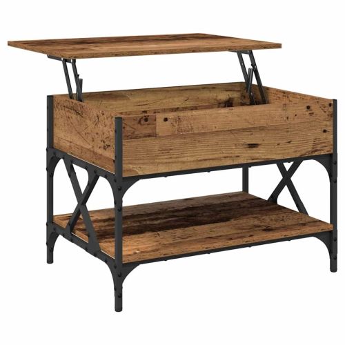 Масичка за кафе Старо дърво 70x50x50см Инженерно дърво