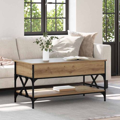 Масичка за кафе Дъб 100 x 50 x 50 cm Инженерно дърво