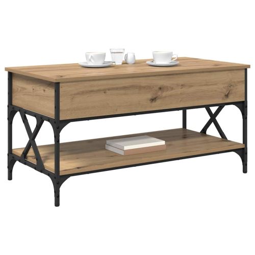 Масичка за кафе Дъб 100 x 50 x 50 cm Инженерно дърво