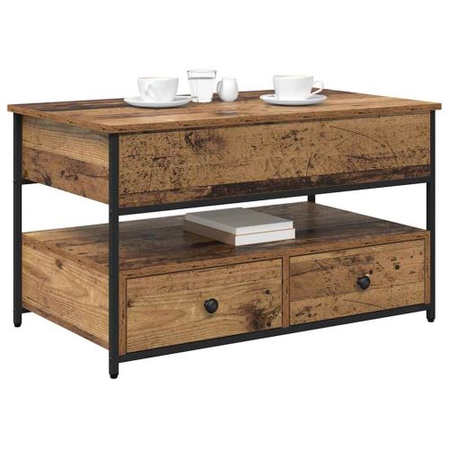 Масичка за кафе Старо дърво 85 x 50 x 50 см Инженерно дърво