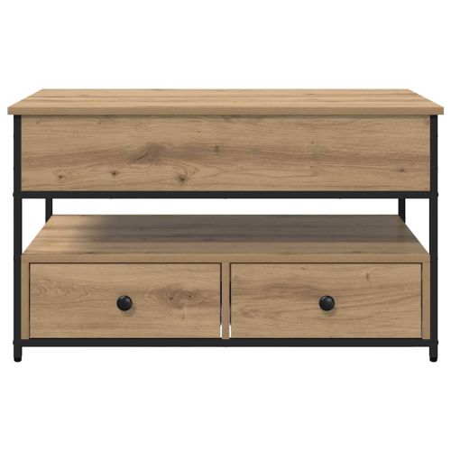 Масичка за кафе с чекмедже Дъб 85 x 50 x 50 см Инженерно дърво