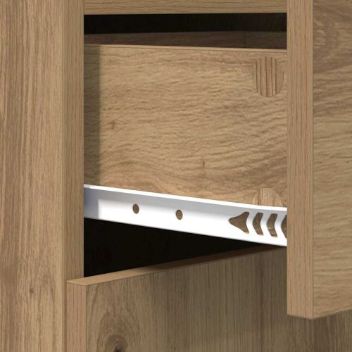 Служебен шкаф дъб артизан 42.5 x 40 x 93 см Инженерно дърво