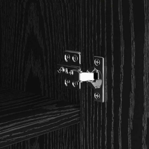 Служебен шкаф Черен дъб 42.5 x 40 x 93 см Инженерно дърво