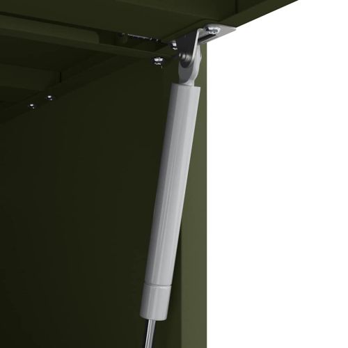 Стенен шкаф за гараж Маслиненозелен 80 x 40 x 53 см