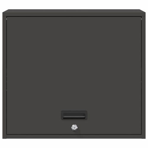 Стенен шкаф за гараж Черно 60 x 40 x 53 см