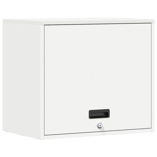 Стенен шкаф за гараж Бяло 60 x 40 x 53 см