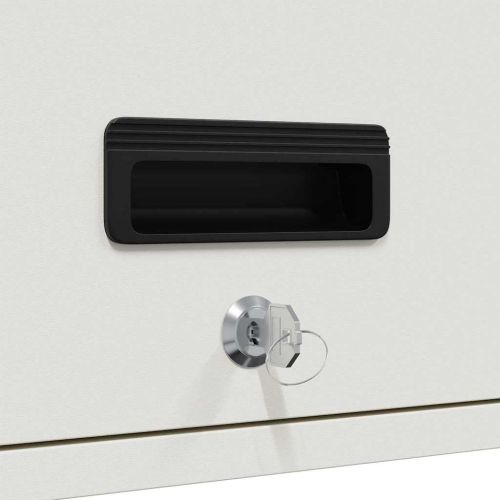 Стенен шкаф за гараж Бяло 90 x 33 x 35 см