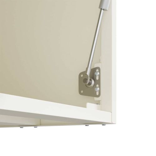 Стенен шкаф за гараж Бяло 80 x 33 x 35 см