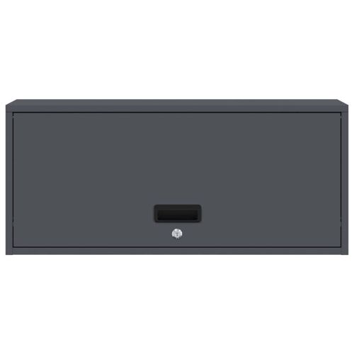 Стенен шкаф за гараж Антрацит 80 x 33 x 35 см