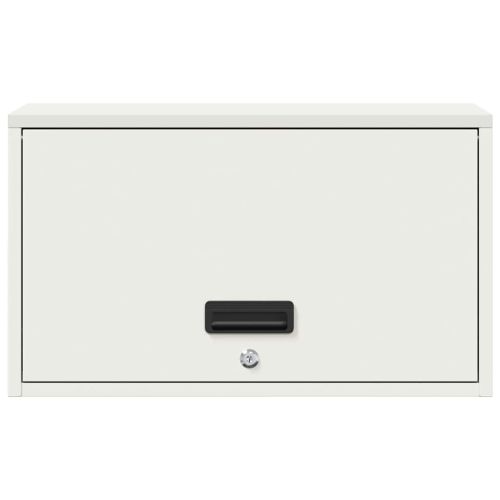 Стенен шкаф за гараж Бяло 60 x 33 x 35 см