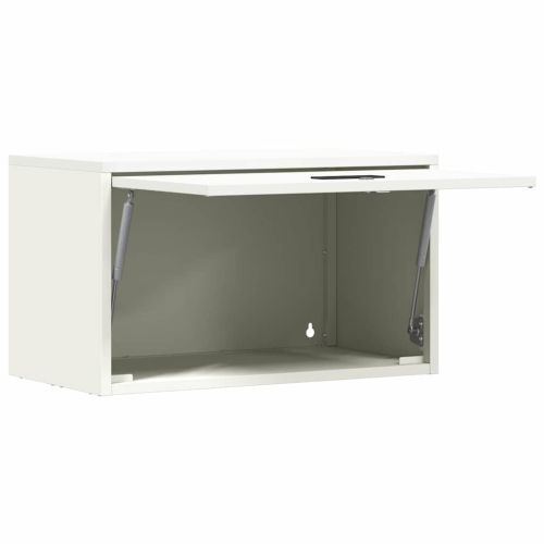 Стенен шкаф за гараж Бяло 60 x 33 x 35 см