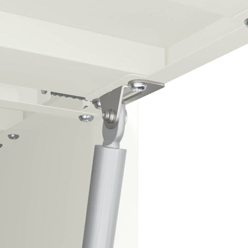 Стенен шкаф за гараж Бяло 60 x 33 x 35 см