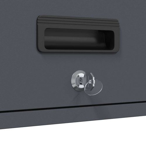 Стенен шкаф за гараж Антрацит 60 x 33 x 35 см