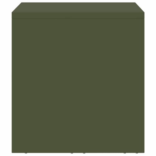 Стенен шкаф за гараж Маслиненозелен 60 x 33 x 35 см