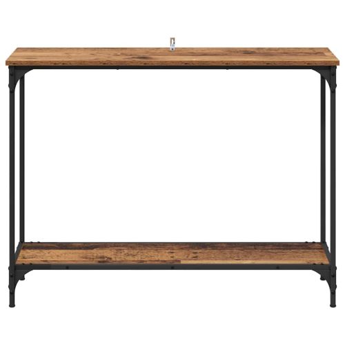 Конзолна маса Старо дърво 101 x 30.5 x 75 см Инженерно дърво