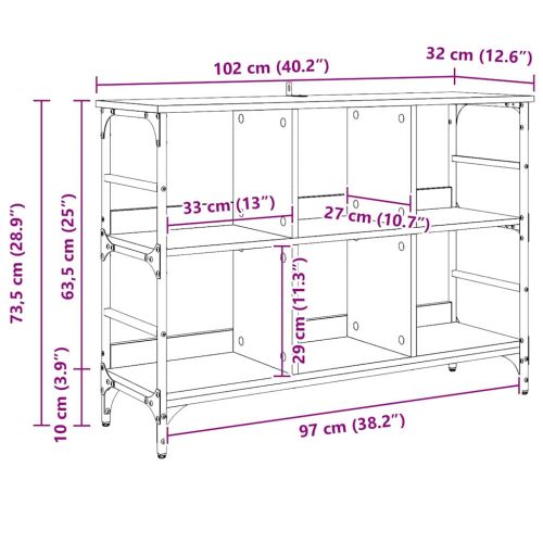 Служебен шкаф Дъб 102 x 32 x 73,5 см