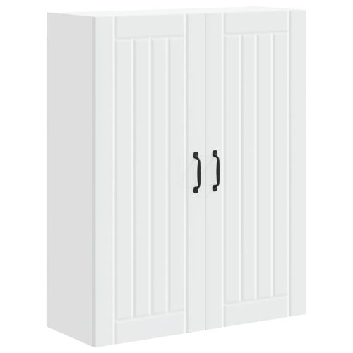 Кухненски шкаф Бяло 80 x 31 x 100 см Инженерно дърво