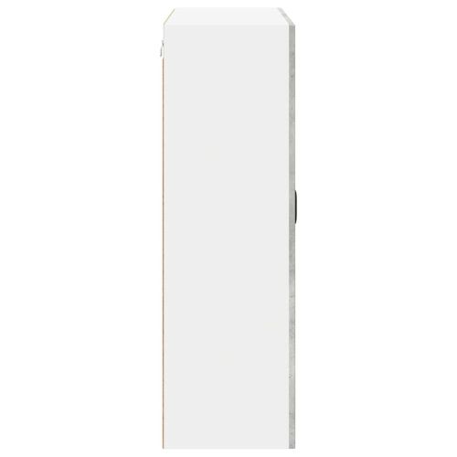 Кухненски шкаф Циментено сиво 80 x 31 x 100 см Инженерно дърво