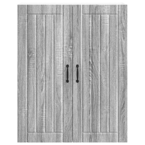 Кухненски шкаф Сив Сонома 80 x 31 x 100 см Инженерно дърво