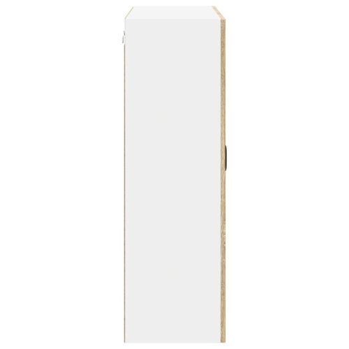 Горен кухненски шкаф с врата Сонома дъб 80 x 31 x 100 см