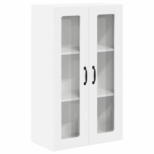 Горен кухненски шкаф Бяло 60 x 31 x 100 см Инженерно дърво