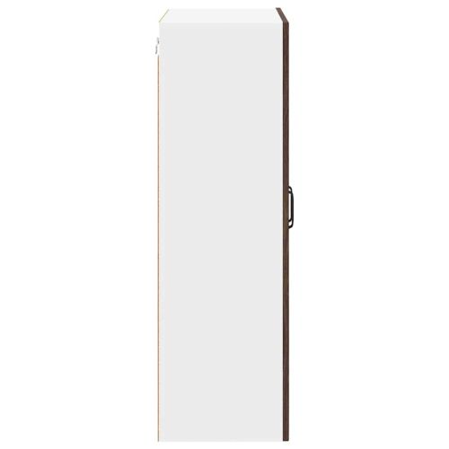 Горен кухненски шкаф Кафяв дъб 60 x 31 x 100 см Инженерно дърво