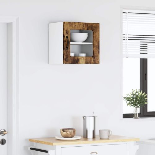 Кухненски шкаф с рафт Димян дъб 40 x 31 x 40 см Инженерно дърво