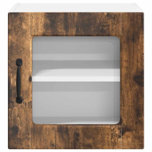 Кухненски шкаф 2 pcs Димян дъб 40 x 31 x 40 см Инженерно дърво